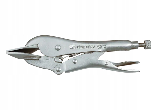 SZCZYPCE ZACISKOWE PŁASKIE, BLACHARSKIE MORSE"A, 200mm King Tony