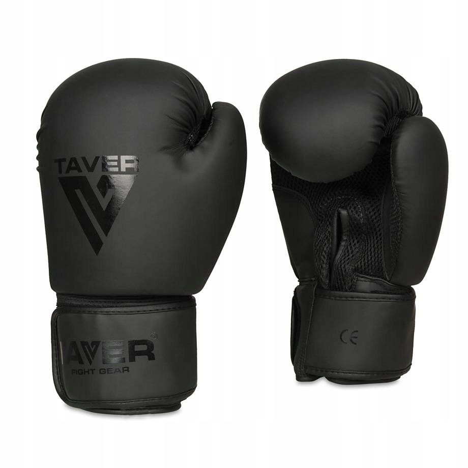 RĘKAWICE BOKSERSKIE SPARINGOWE CZANE MATOWE KICKBOXING TAVER BLACK 16 OZ Rodzaj bokserskie