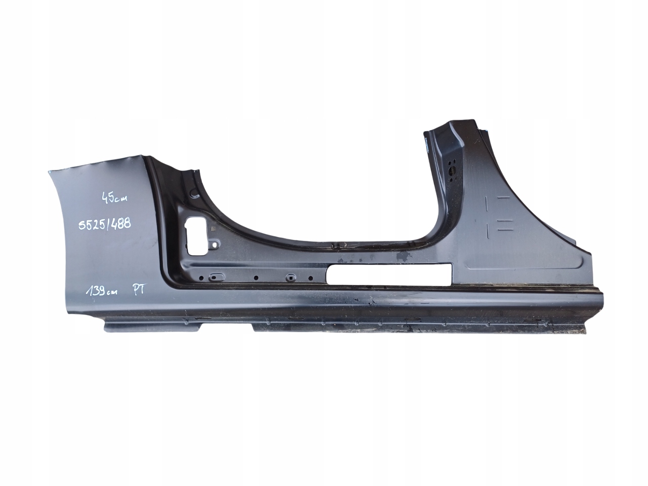 PROACE CITY BERLINGO COMBO - PRÓG SŁUPEK PRAWY TYŁ 139CM 45CM 9827670480