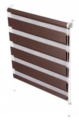 Roleta Zebra Classic 725 73,5x215cm brąz Gardinia