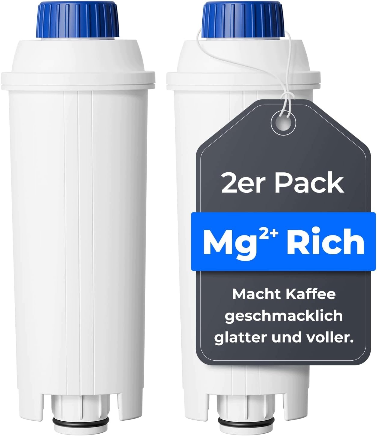 Wkłady filtrujące Waterdrop Mg do De'Longhi DLSC002 2 sztuki