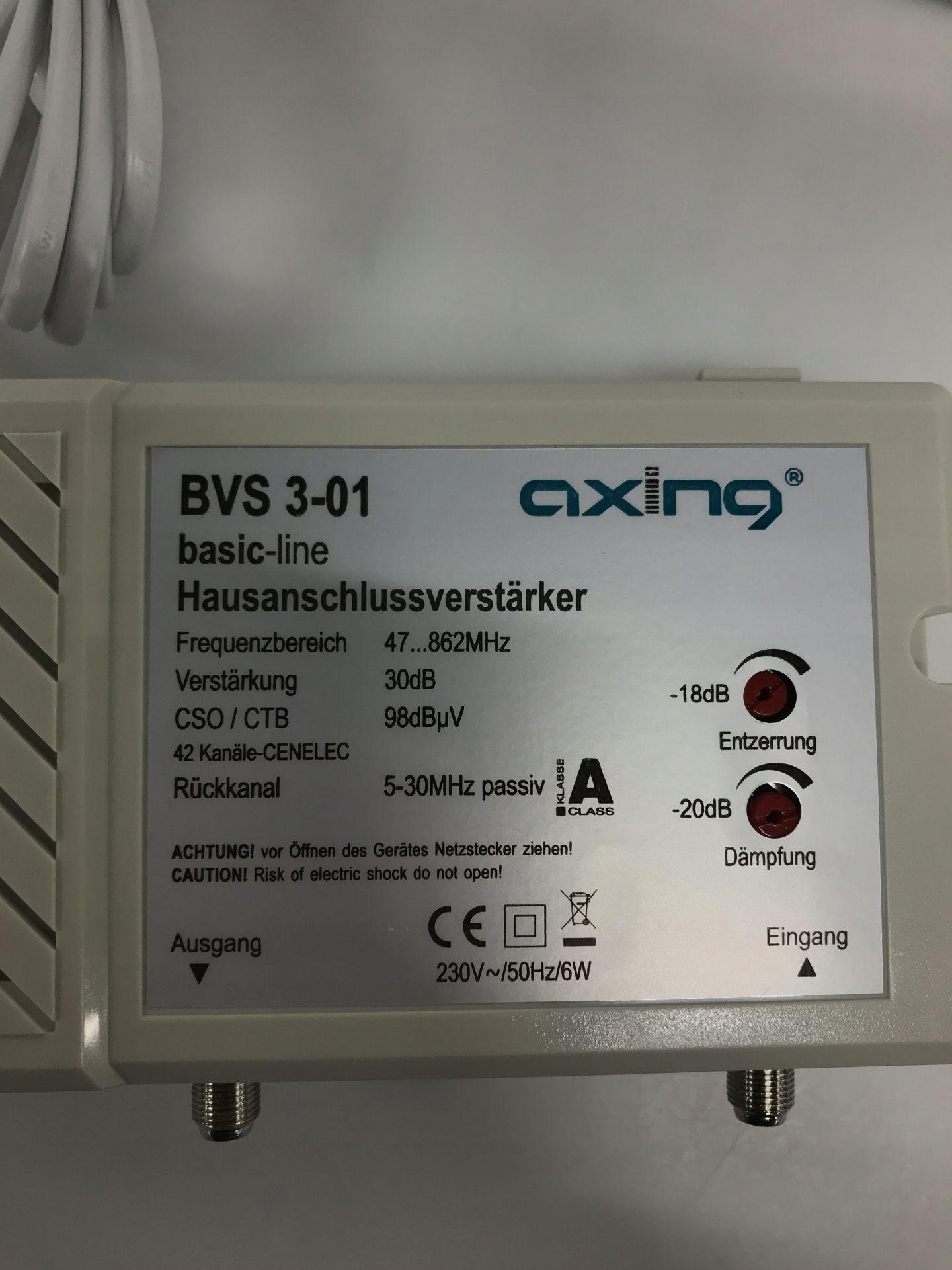 AXING BVS 3-01 WZMACNIACZ ANTENOWY WEWNĘTRZNY Z KANAŁEM ZWR Marka Axing