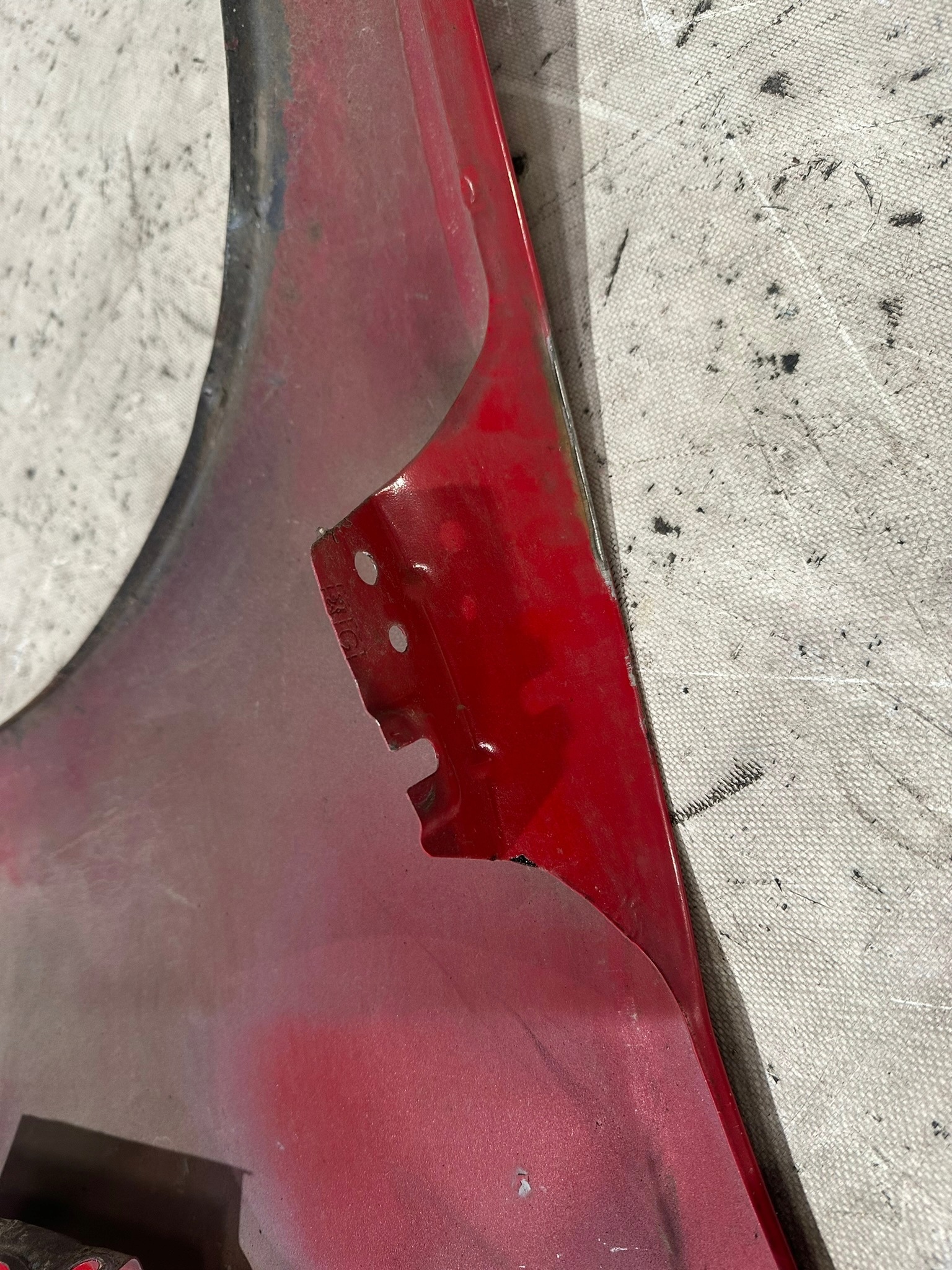 fender left front PEUGEOT 207 2006R. k:KKNB