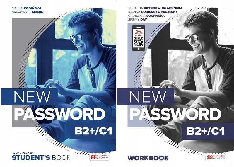 NEW PASSWORD B2+/C1 PODRĘCZNIK + ĆWICZENIA +online