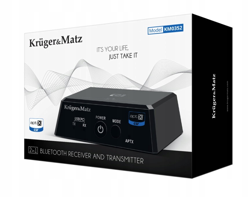 Odbiornik i nadajnik Bluetooth HiFi Audio Apt-X NF Model BT-1