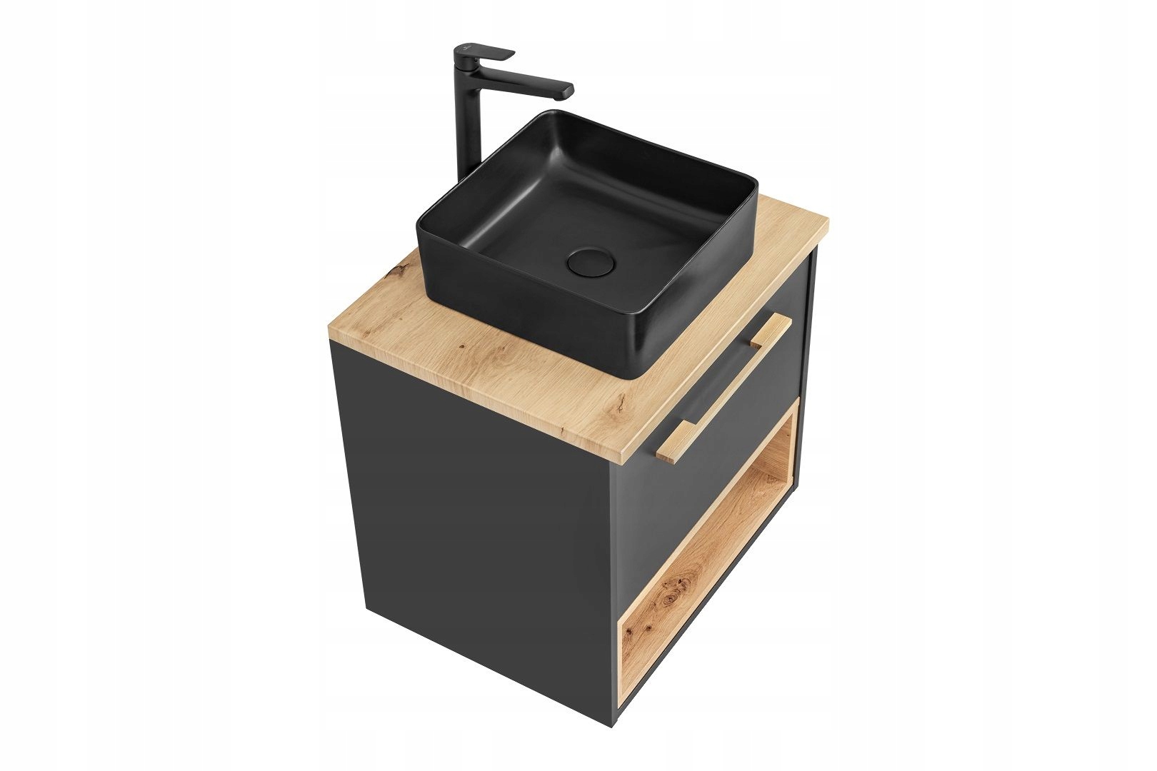 SZAFKA ŁAZIENKOWA WISZĄCA Z BLATEM 60 CM BORNEO COSMOS Marka Comad