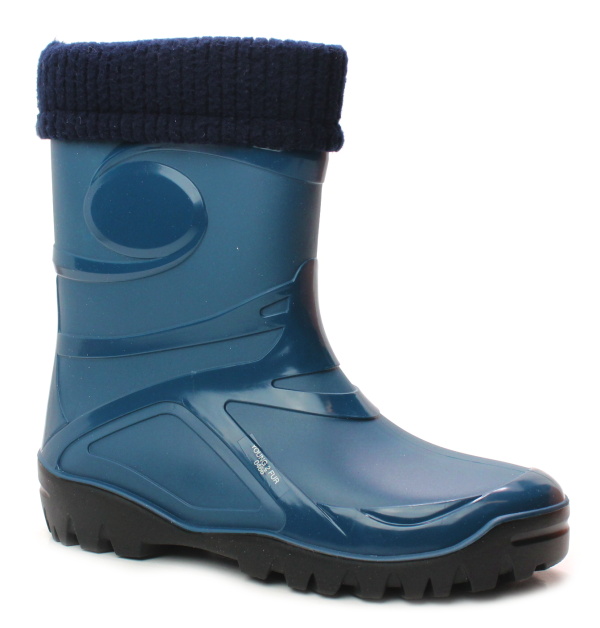 Kalosze DEMAR YOUNG FUR 2 Ocieplane Polskie r.40 Wysokość do połowy łydki