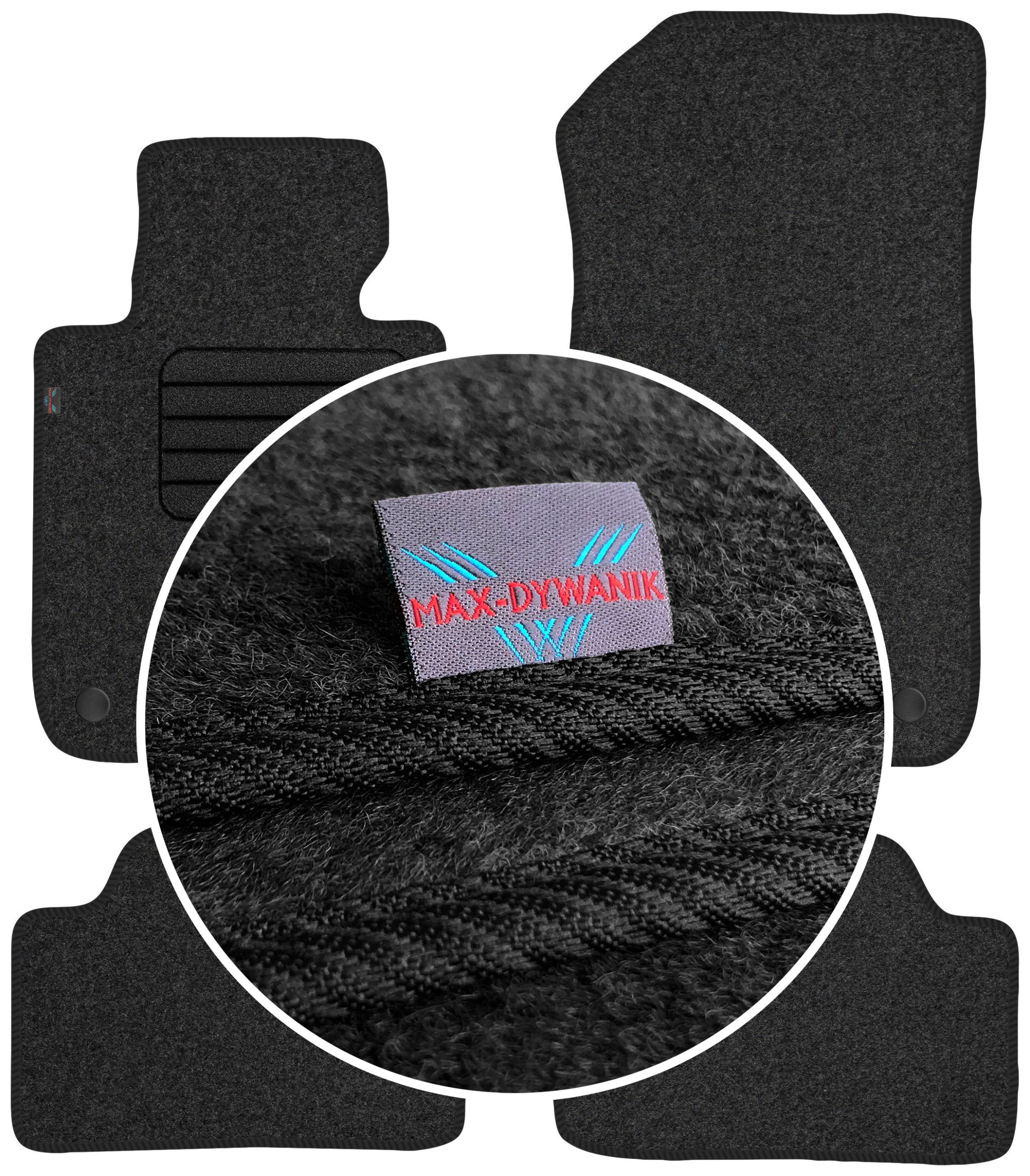 

Bmw 1 E81 E82 E87 2004-2011 Wycieraczki welurowe