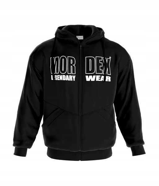 Bluza Mordex Bandytka czarna kaptur XXXL