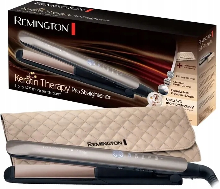 Prostownica do włosów keratynowa Remington S8590 5w1 keratin therapy etui