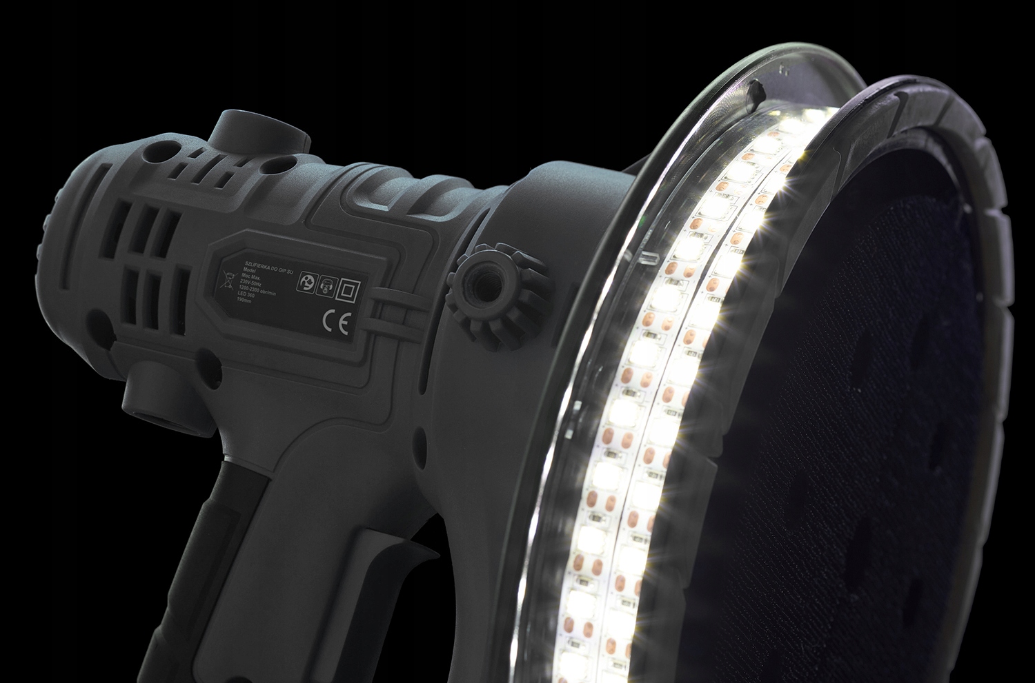 SZLIFIERKA do GIPSU GŁADZI TYNKÓW TYNKU PAPIER LED Kod producenta MP0020