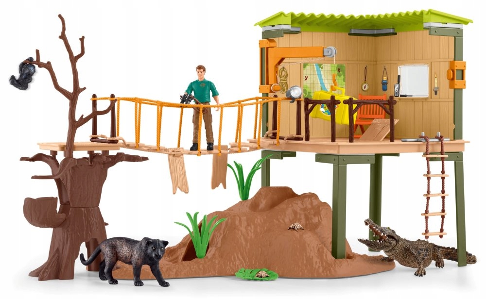 

Schleich Stacja poszukiwaczy Wild Life Figurki