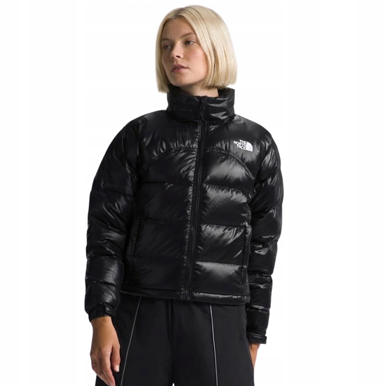 Dámská bunda The North Face 2000 Retro péřová zimní kapuce černá vel.