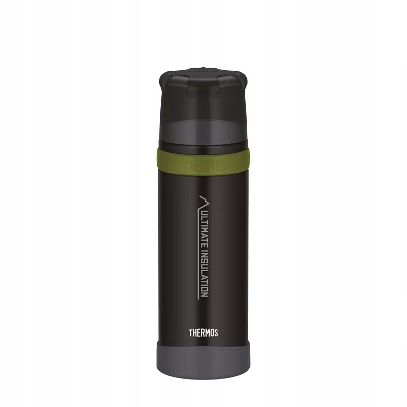 Termoska pro extrémní podmínky s hrnkem Thermos černý mat 0,75 l
