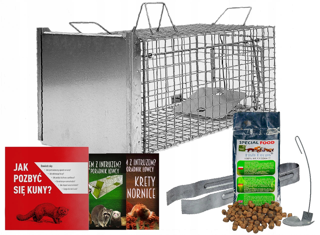 

Żywołapka Na Kuny Lisy Koty Bobry 80X34X34