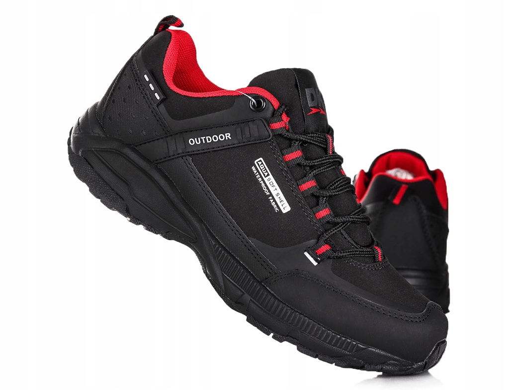 Buty trekkingowe DK Predator 1096 BLK RED D Rozmiar 38