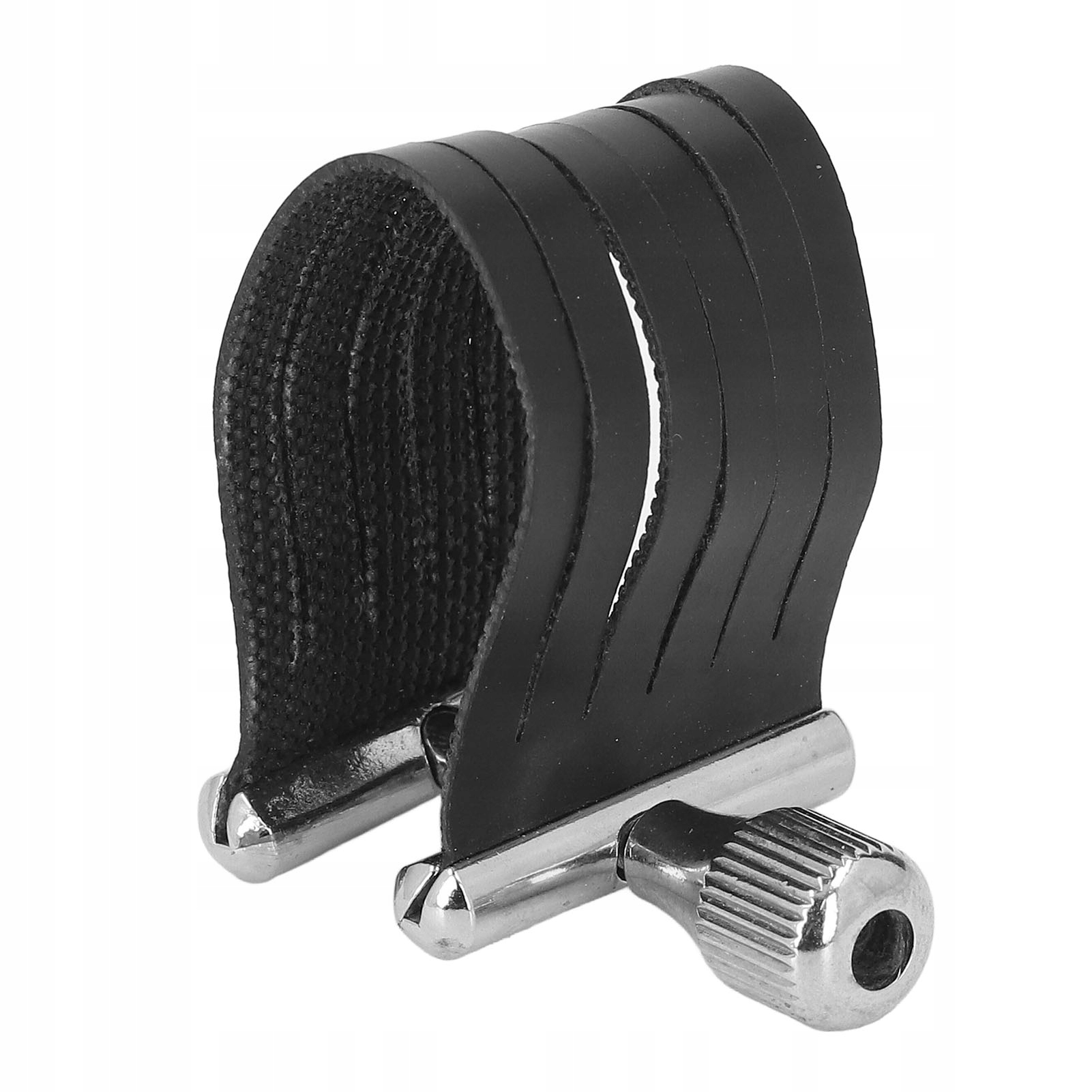 Saksofon saksofonowy ligature PU 6 Regulowany śrub Saksakowy ustnik 63