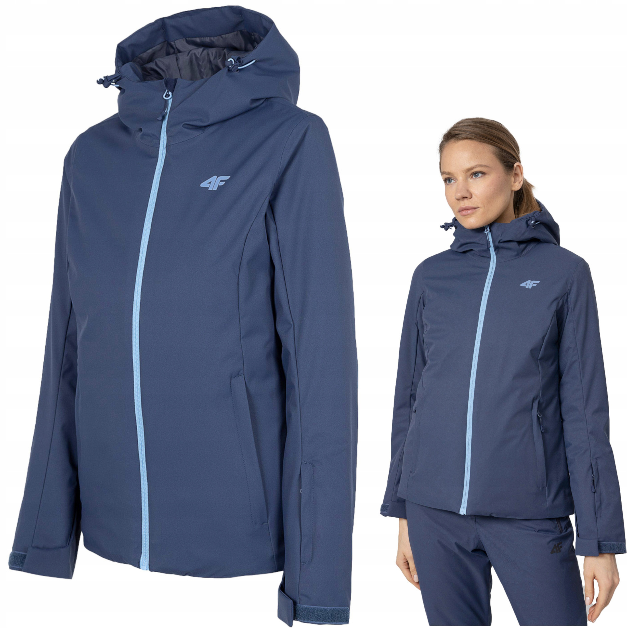 

Kurtka Damska 4F Zimowa Narciarska Z Kapturem XXL