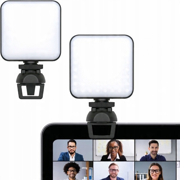 

Lampa lampka Led z klipsem Xqisit aparat statyw