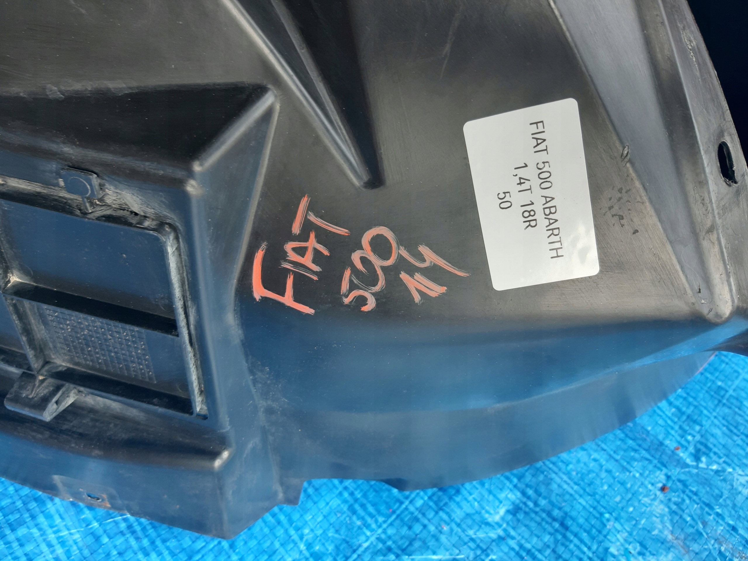mudguard left front left FIAT 500 ABARTH 1,4T
