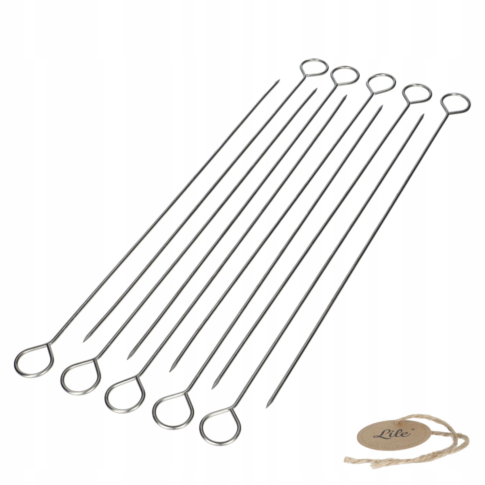 

Szpikulce do szaszłyków 10 szt metalowe wykałaczki