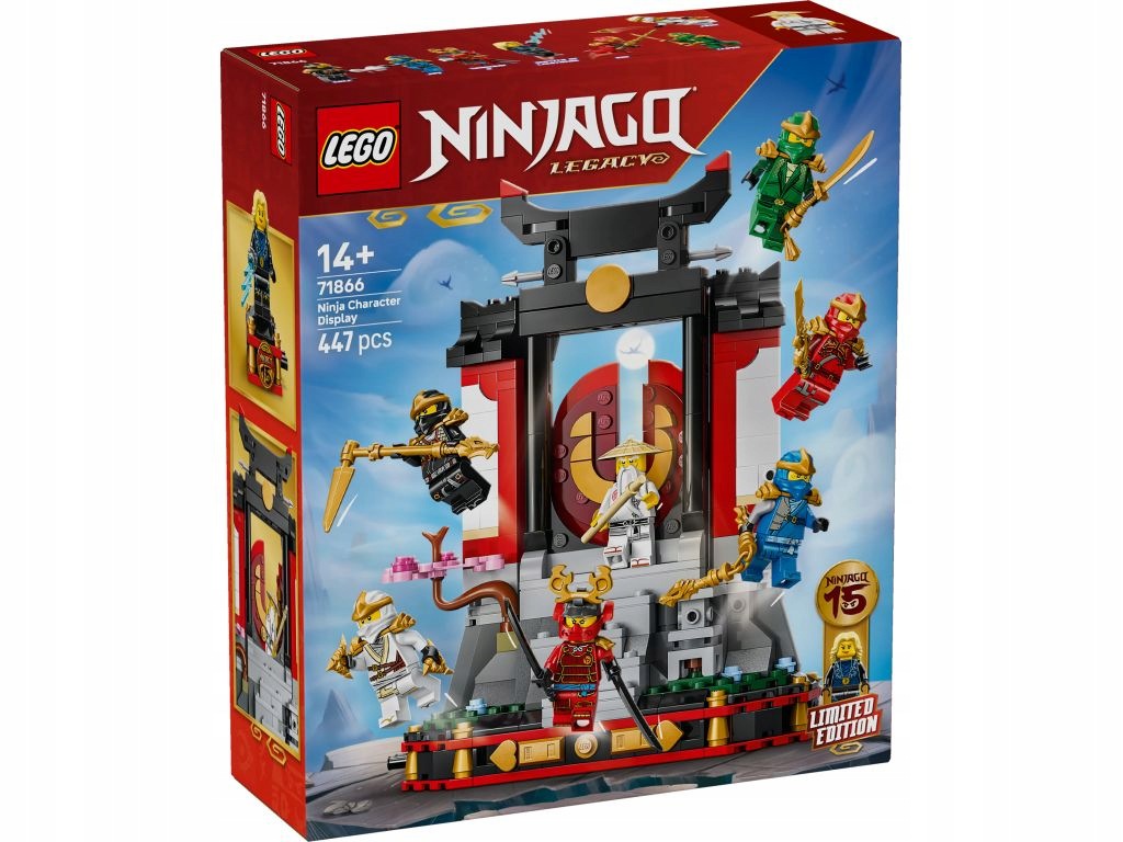 Lego Ninjago Ozdoba s postavami Ninja 71866 15 let 447 dílků