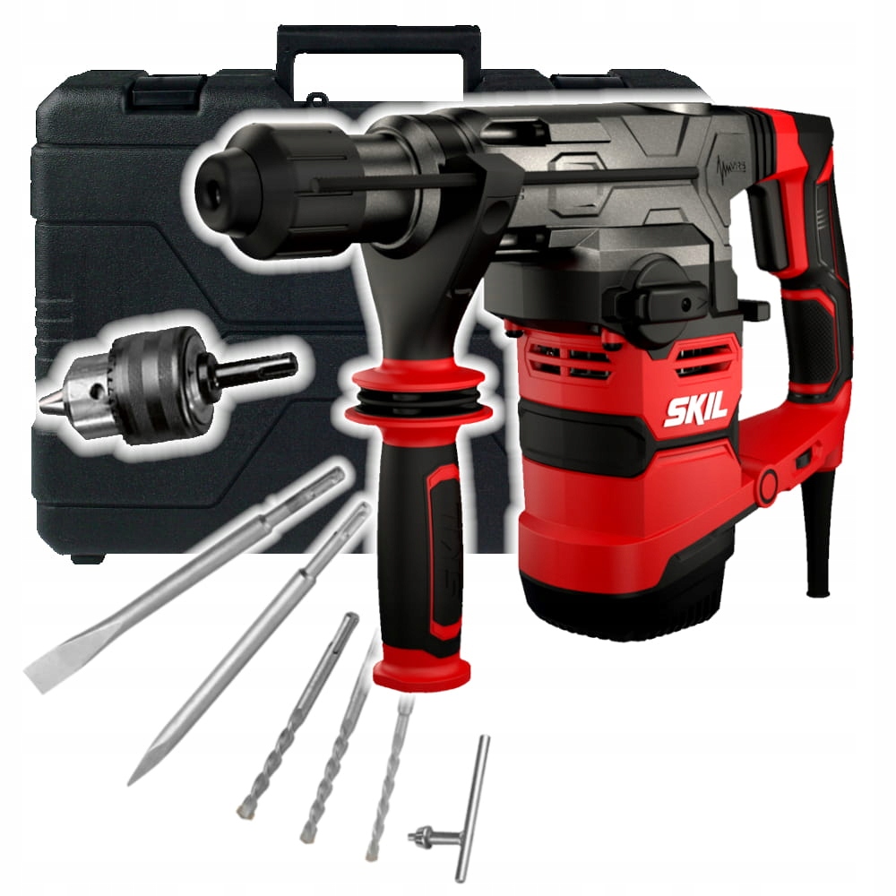 

Młotowiertarka Skil 1781 Gb Sds+ 1500W 5.0J Uchwyt