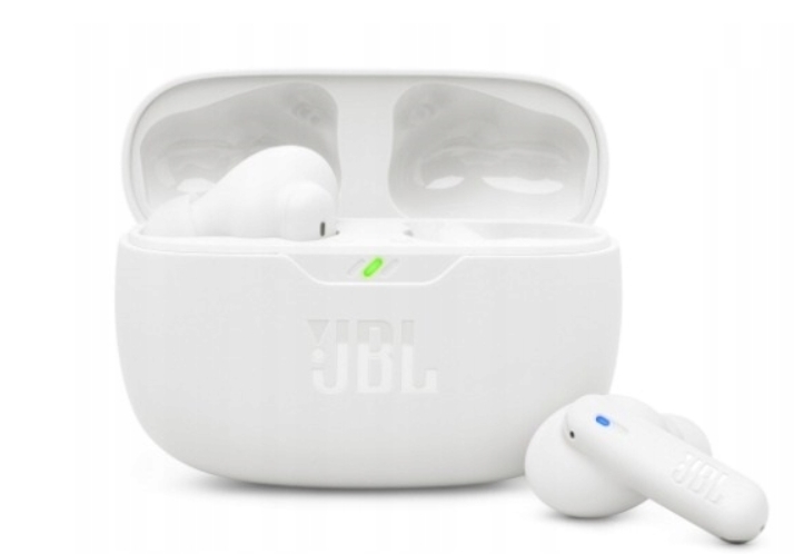 Słuchawki dokanałowe Jbl Wave Beam 2 Anc Białe