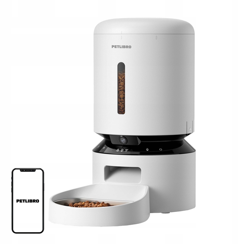 Levně Dávkovač krmiva Petlibro Granary 5L s kamerou pro psa kočku