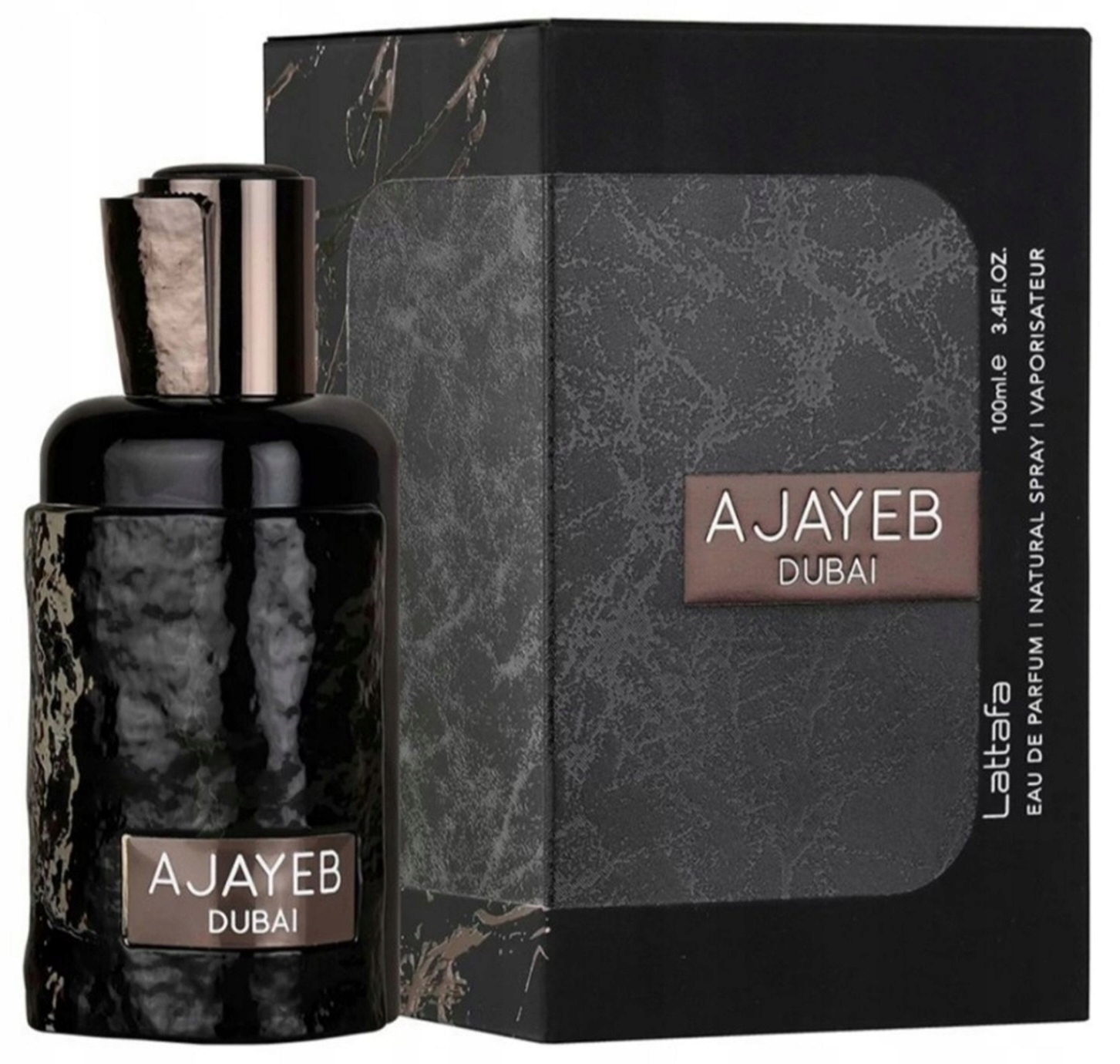 Lattafa Ajayeb Dubai Portrait Black 100ml Edp