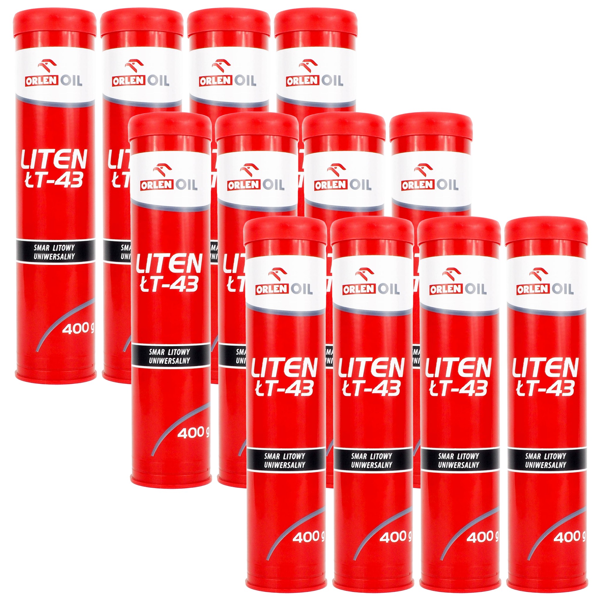SMAR ŁT 43 ORLEN 12SZT LITEN DO ŁOŻYSK SMAROWNICY