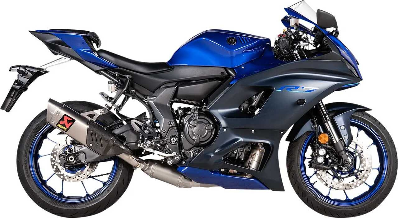 Kompletný výfukový systém Akrapovic Racing Line Yamaha YZF-R7