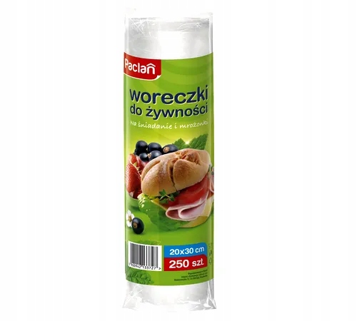 

Paclan Woreczki torebki śniadaniowe 20x30CM 250szt