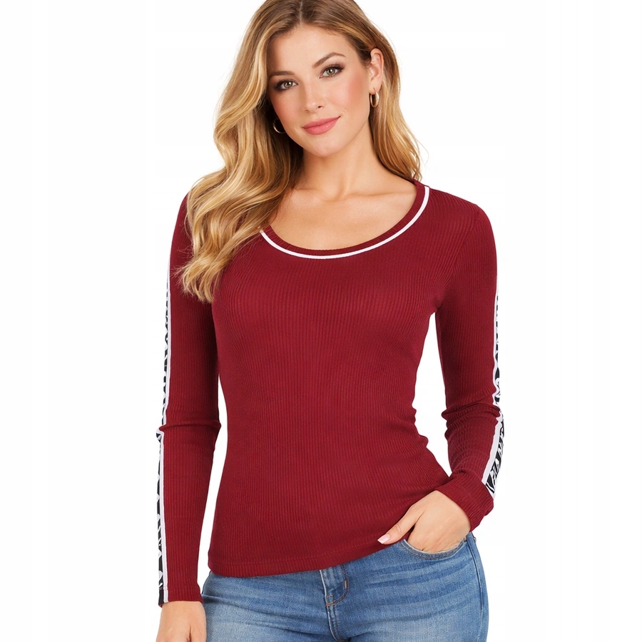 Dámský svetr Guess Halima R1RR15 Z2NM1 Bordó