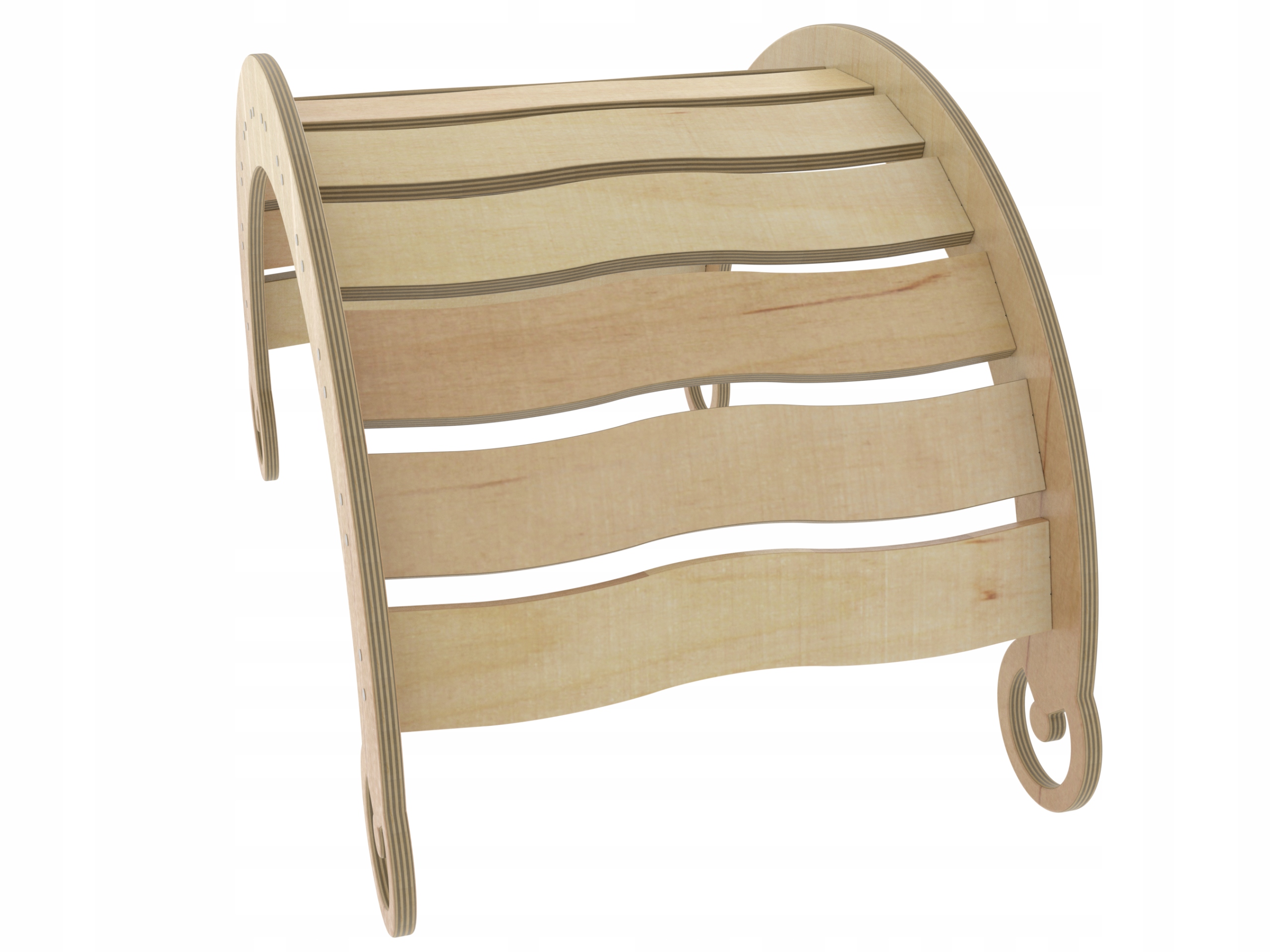 Bujak drewniany z poduszką Różowy las rocker bujaczek huśtawka pomost Certyfikaty, opinie, atesty EN 71