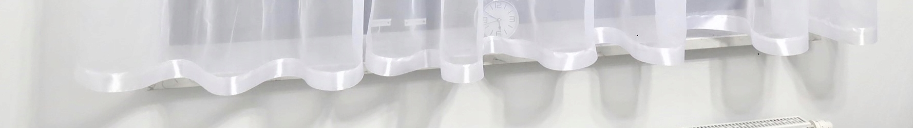 FIRANA GOTOWA FIRANY 200 x 130 CM PROSTA WOAL Materiał woal