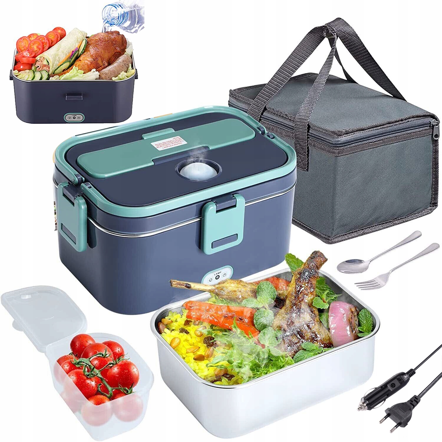 Elektrický Obědový Box Termoska Na Oběd Do Auta