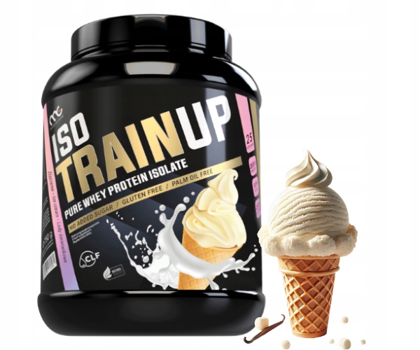 Muscle Clinic Iso Train Up 750 g proteinový izolát proteinový izolát Smetanová Zmrzlina