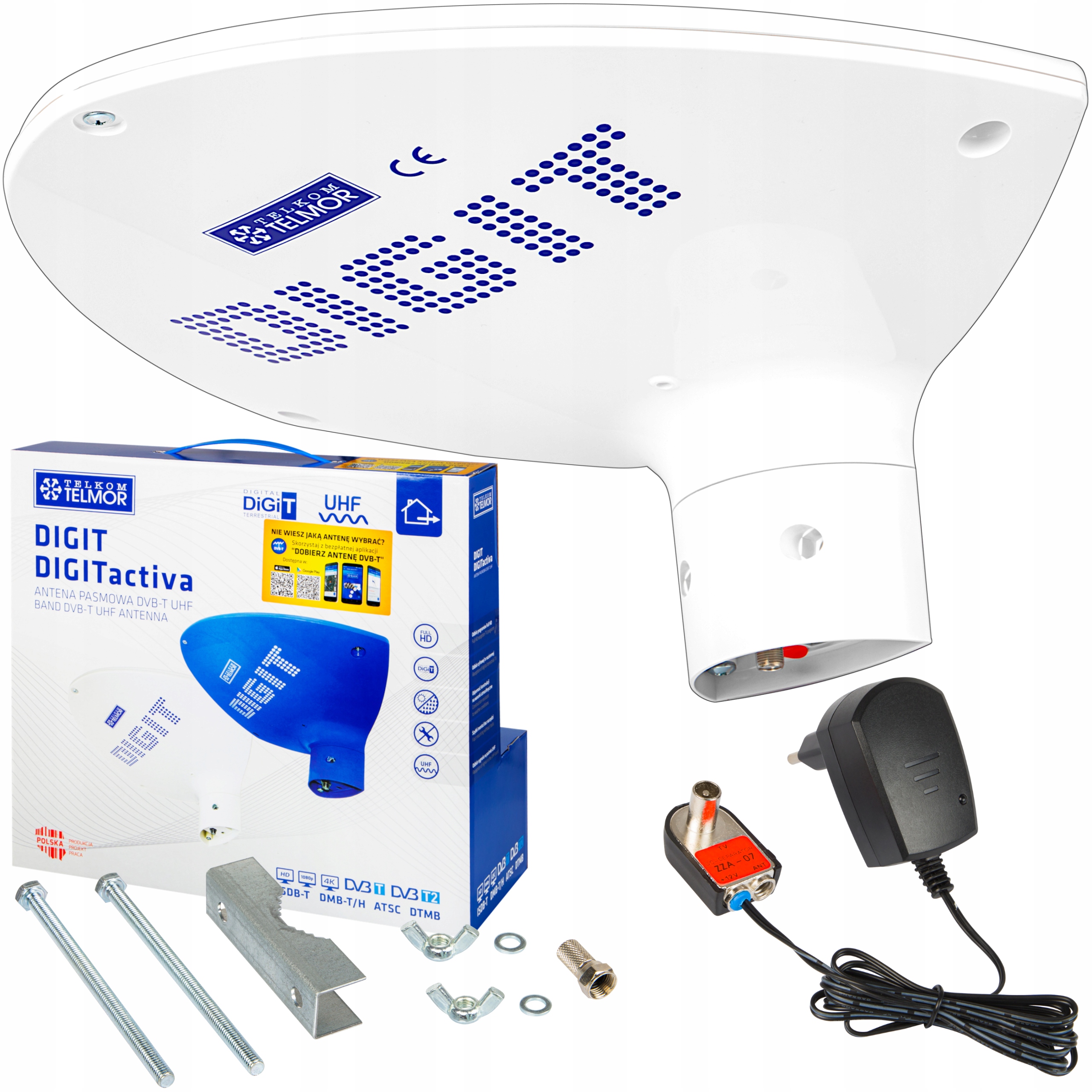 

Antena aktywna Dvb-t Telmor Digit Activa Mux Hd