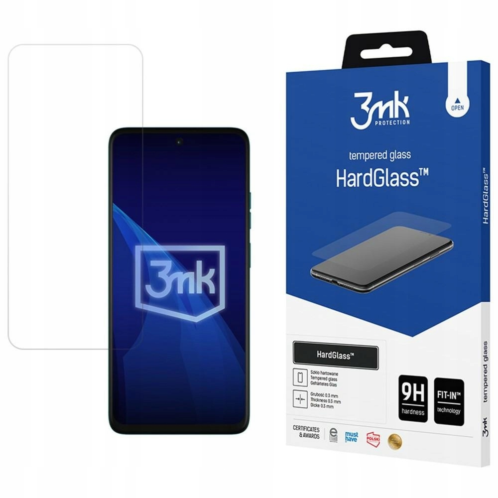 Szkło hartowane 3mk HardGlass na Motorola Moto G57 3mk Protection