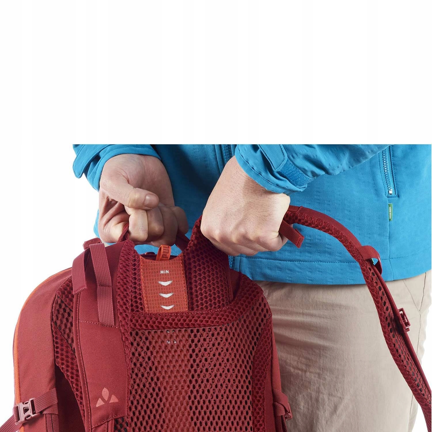 VAUDE Plecak Wizard Zielony 24+4 L Wodoodporny Unisex — miniatura 6
