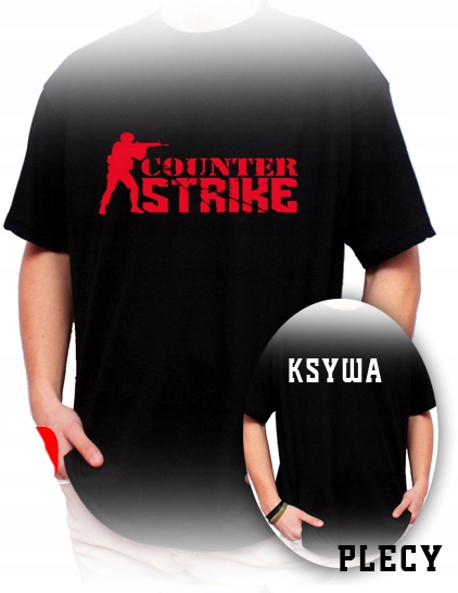 

7 Counter Strike Koszulka Cs Go Prezent Ksywa XXL