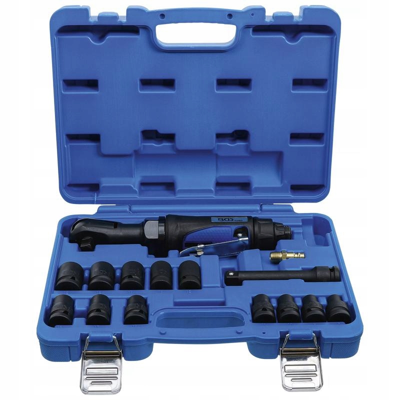 Sada pneumatických skrutkovačov s račňou 14 kusov Bgs 70192