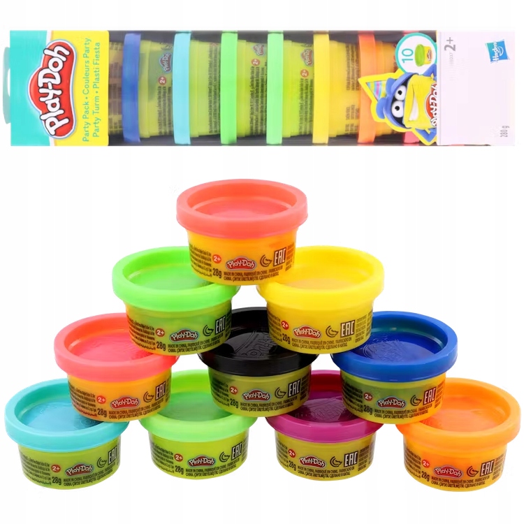 

Ciastolina Play Doh Masa Zestaw Tuby 10x28 gram