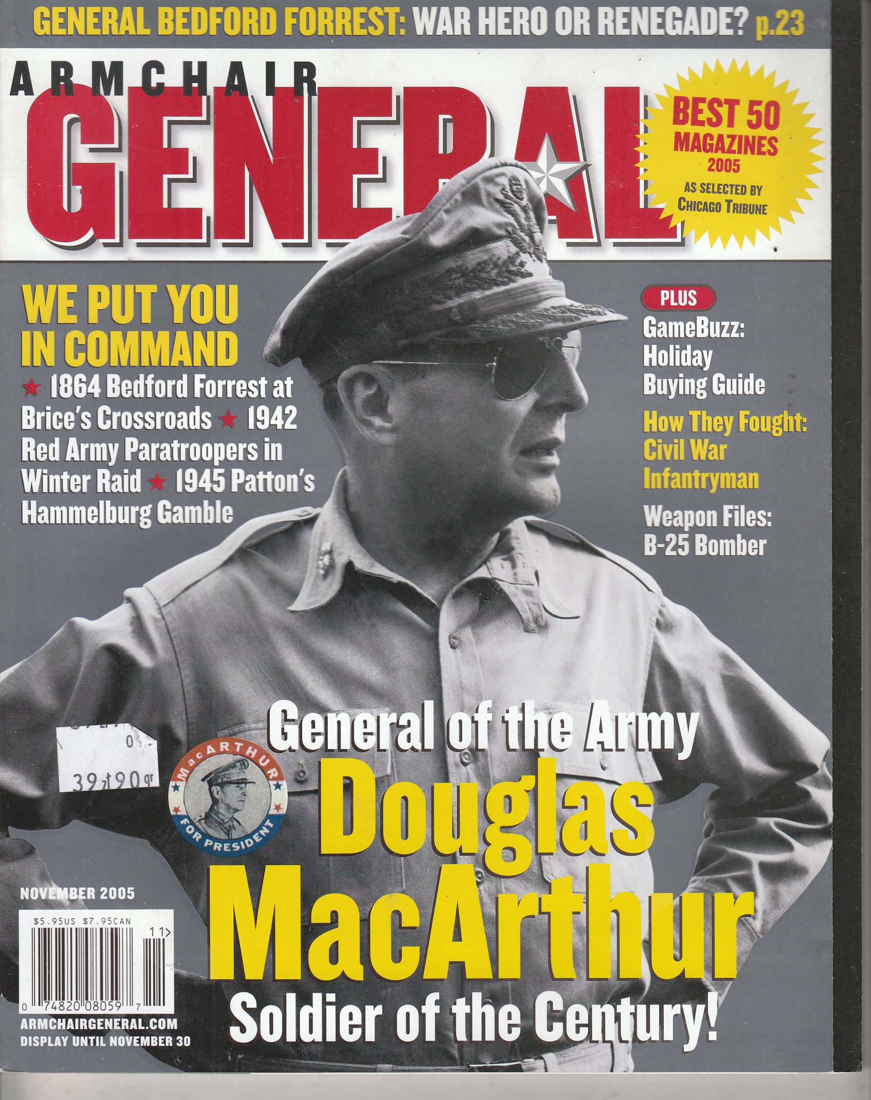 ARMCHAIR GENERAL 11/2005 USA