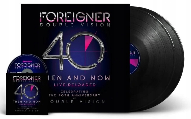 Foreigner Double Vision Then And Now 2LP CD Winyl