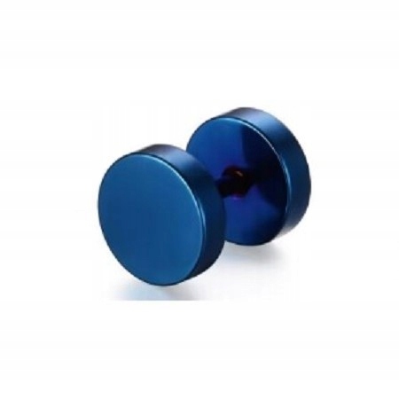 Tunel Fake Oszustwo Kolczyk Okrągły Stal Punk