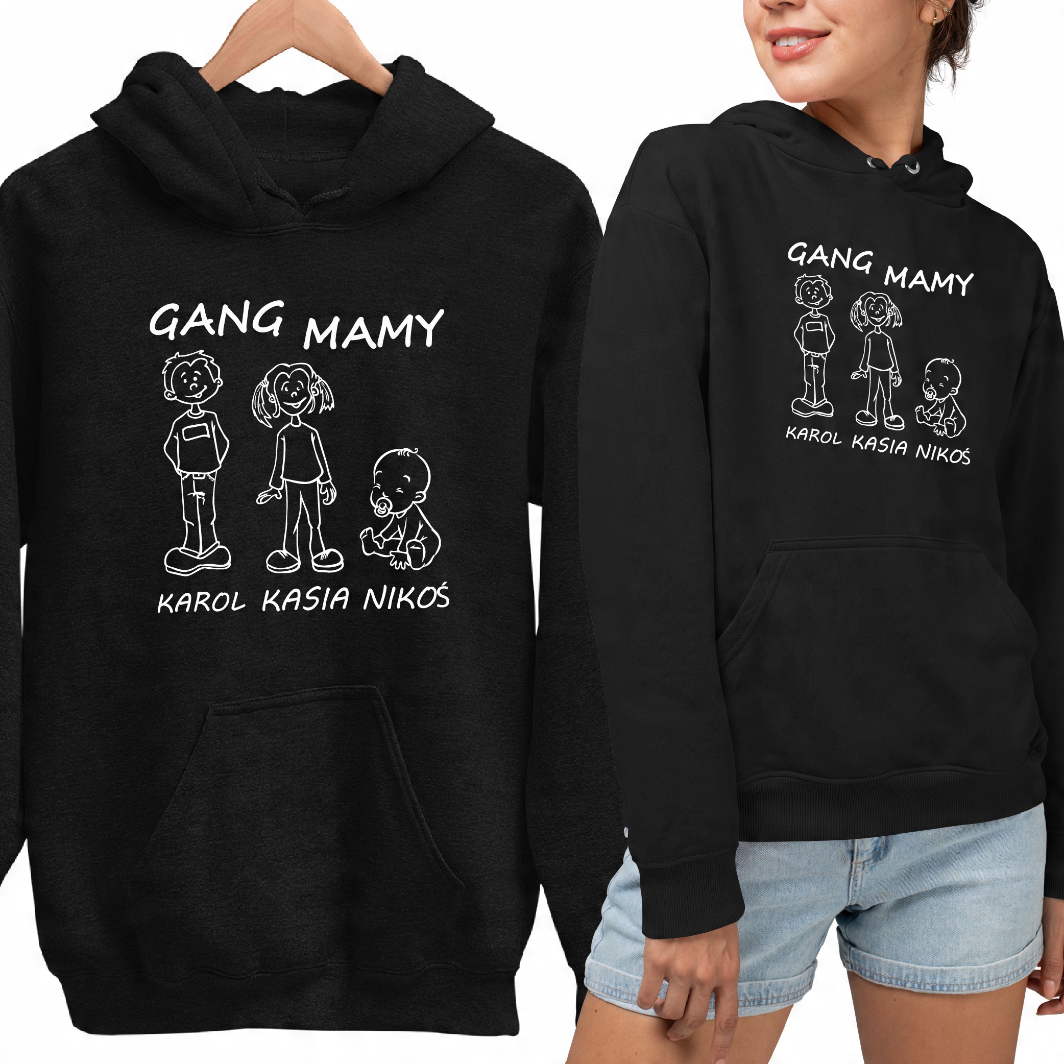 

Bluza Gang Mamy Na Dzień Matki Z Imionami