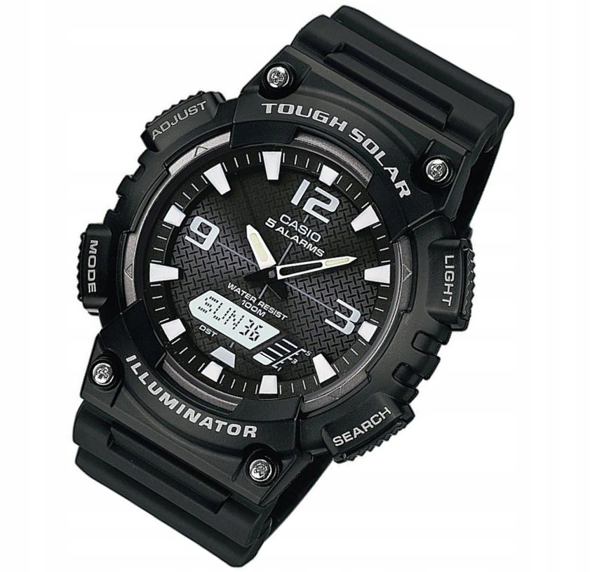 pánské hodinky Casio AQ-S810W Solar Krabička s taškou Gravírování bonus