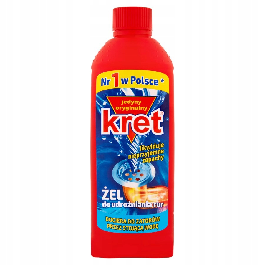 

Kret Żel do udrożniania rur 500 g